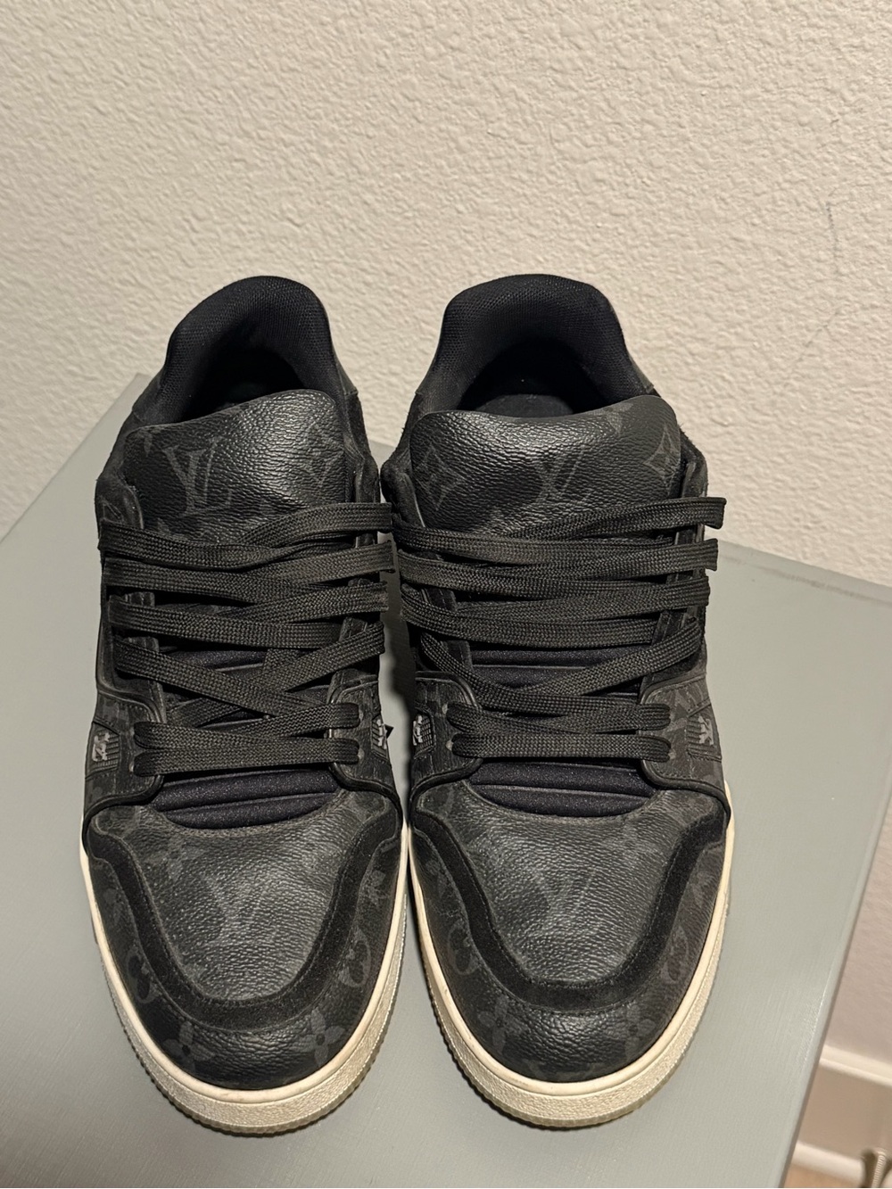 LV Trainer leather low sneakers